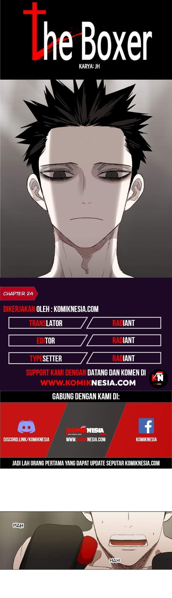 Komik The Boxer Chapter 24 gambar nomor 1