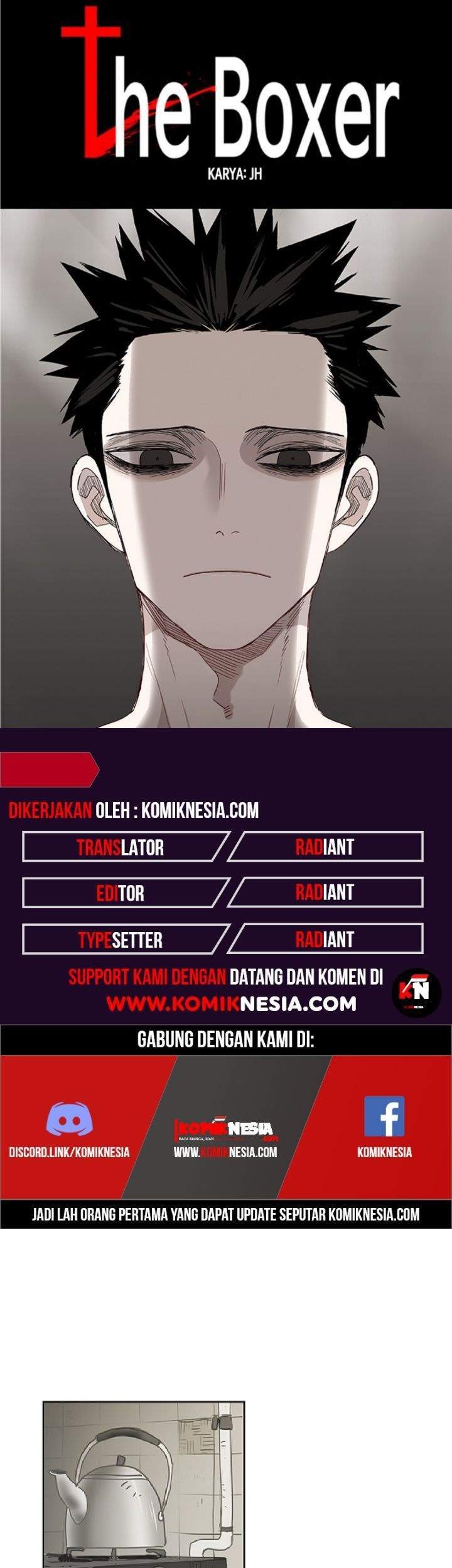 Komik The Boxer Chapter 21 gambar nomor 1