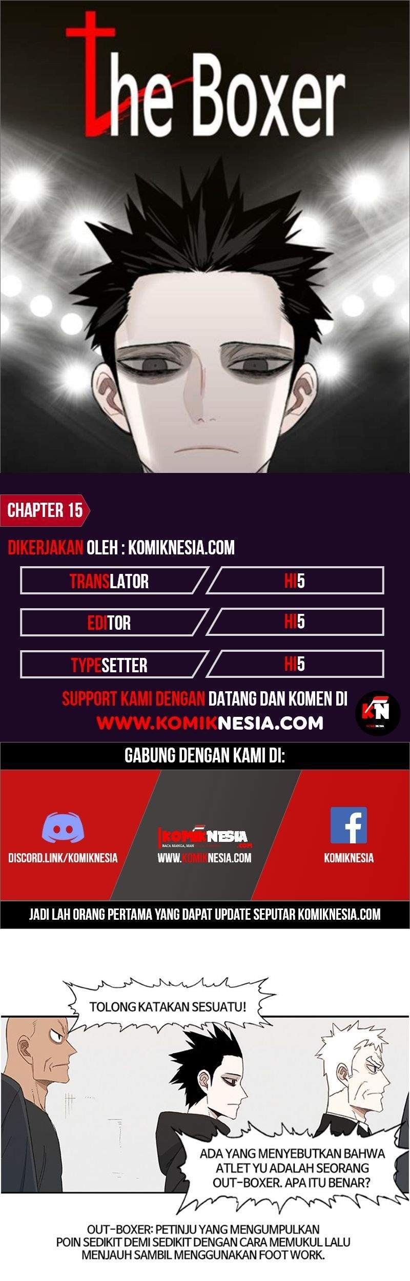 Komik The Boxer Chapter 15 gambar nomor 1