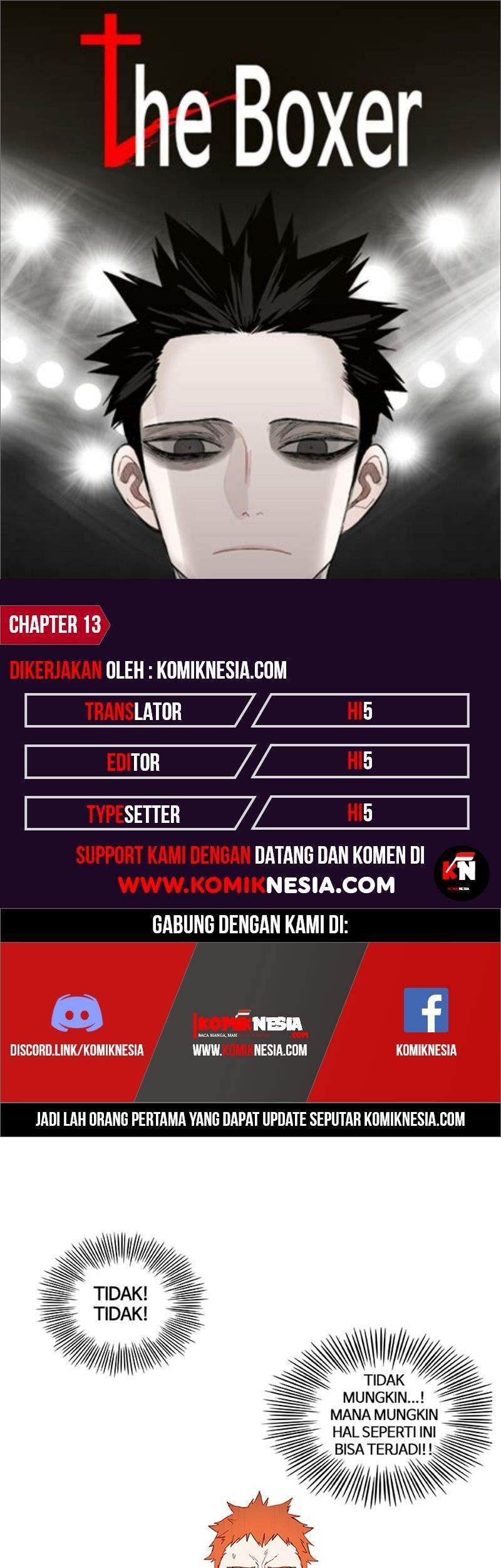Komik The Boxer Chapter 13 gambar nomor 1