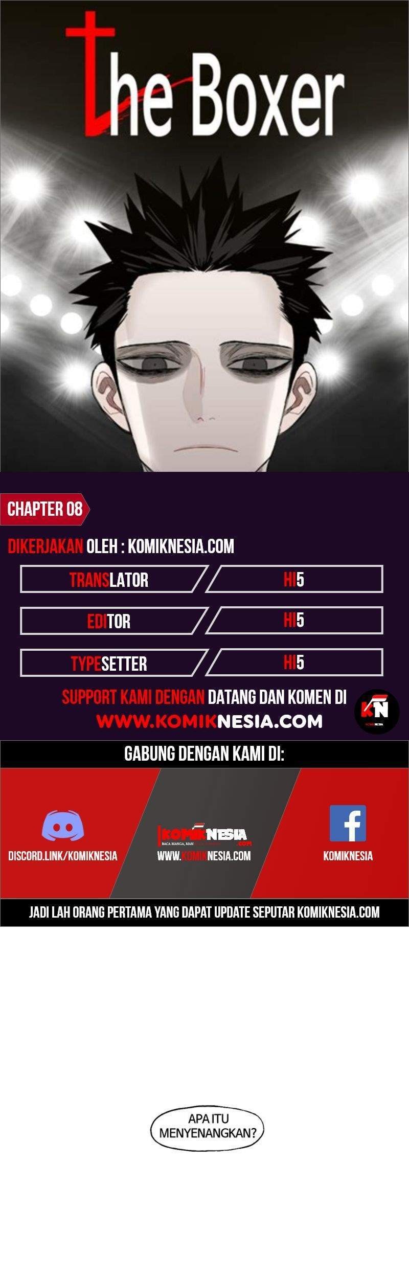 Komik The Boxer Chapter 8 gambar nomor 1
