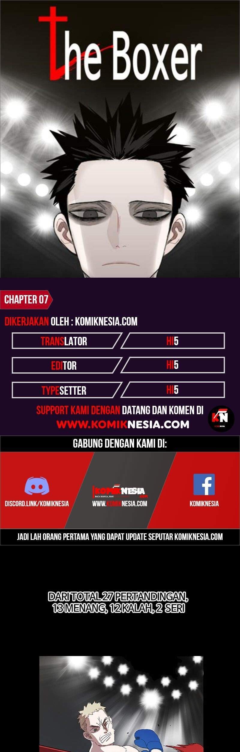 Komik The Boxer Chapter 7 gambar nomor 1