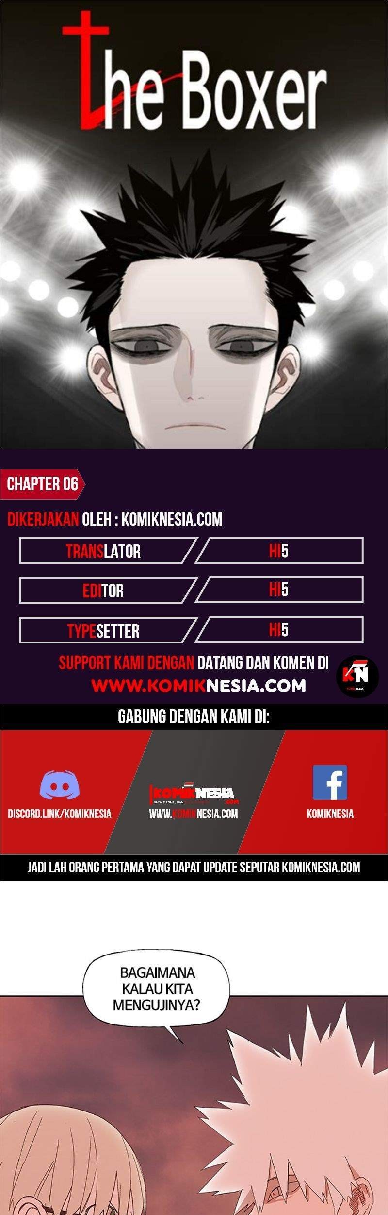 Komik The Boxer Chapter 6 gambar nomor 1