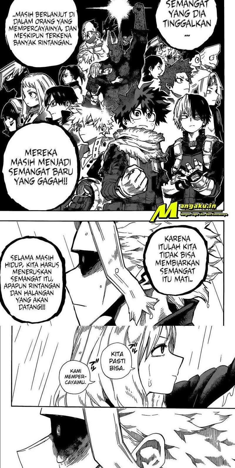 Boku no Hero Academia Chapter 326 Gambar 8