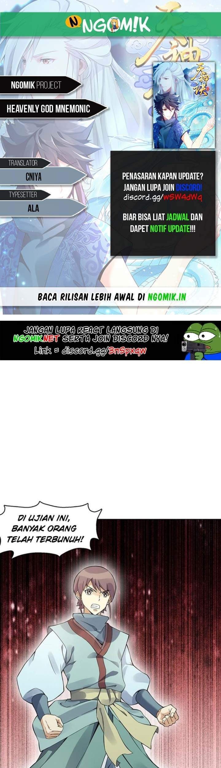 Komik Heavenly God Mnemonic Chapter 82 gambar nomor 1