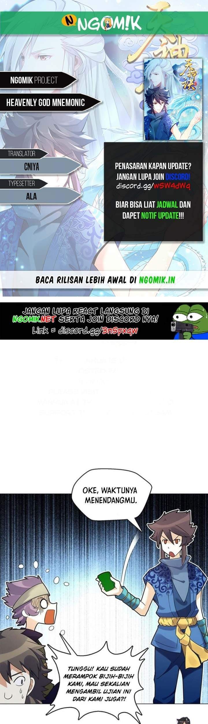 Komik Heavenly God Mnemonic Chapter 81 gambar nomor 1