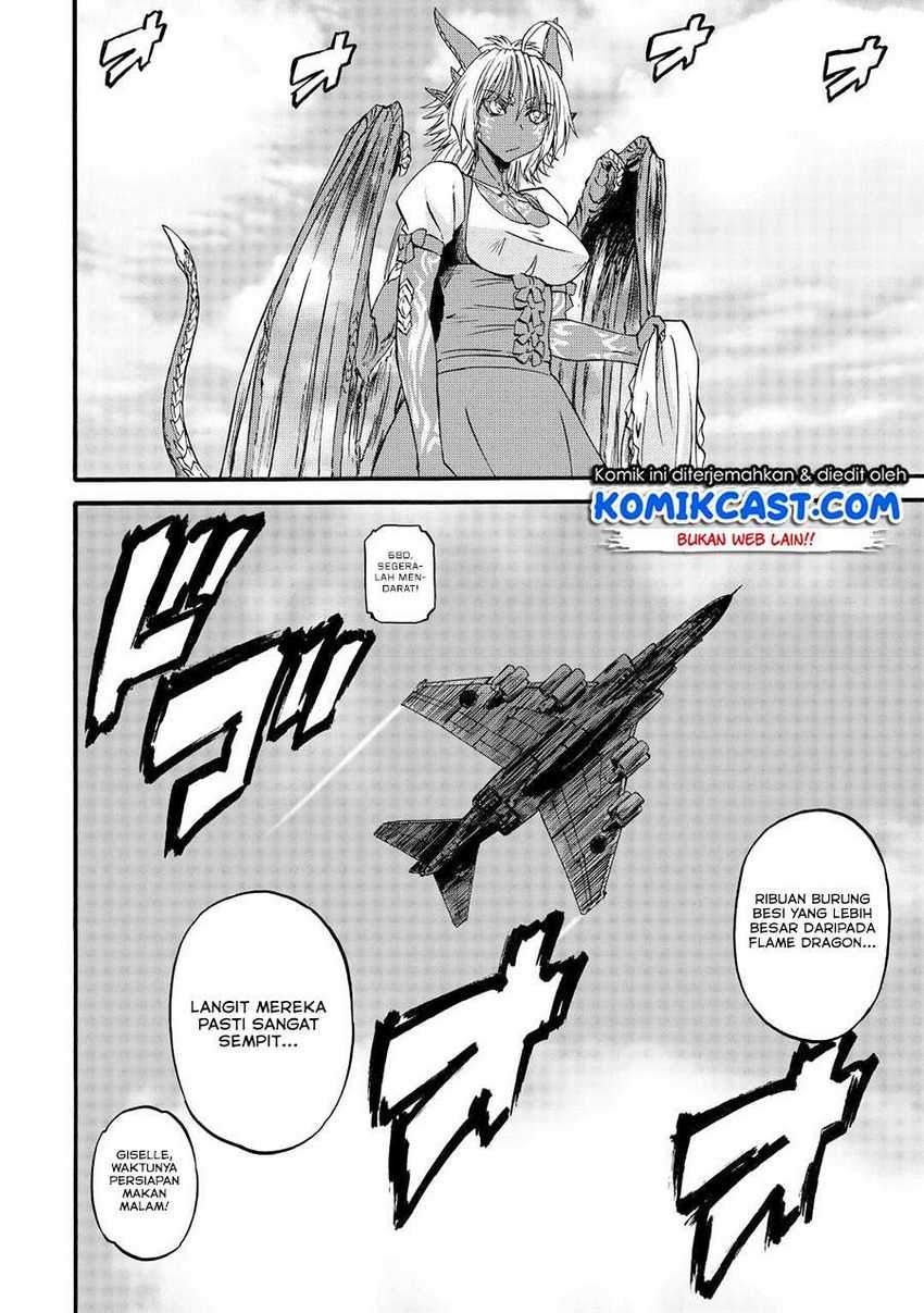 Gate – Jietai Kare no Chi nite Kaku Tatakeri Chapter 104 Gambar 13