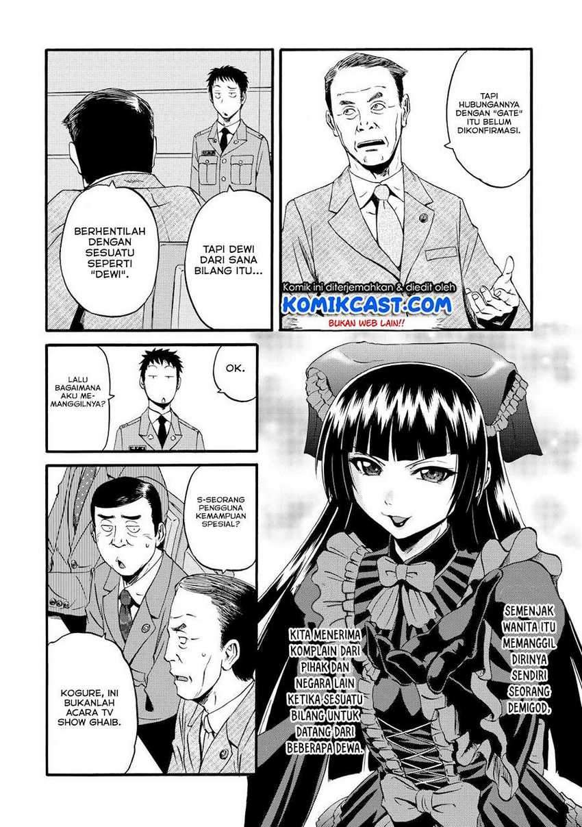 Gate – Jietai Kare no Chi nite Kaku Tatakeri Chapter 104 Gambar 19