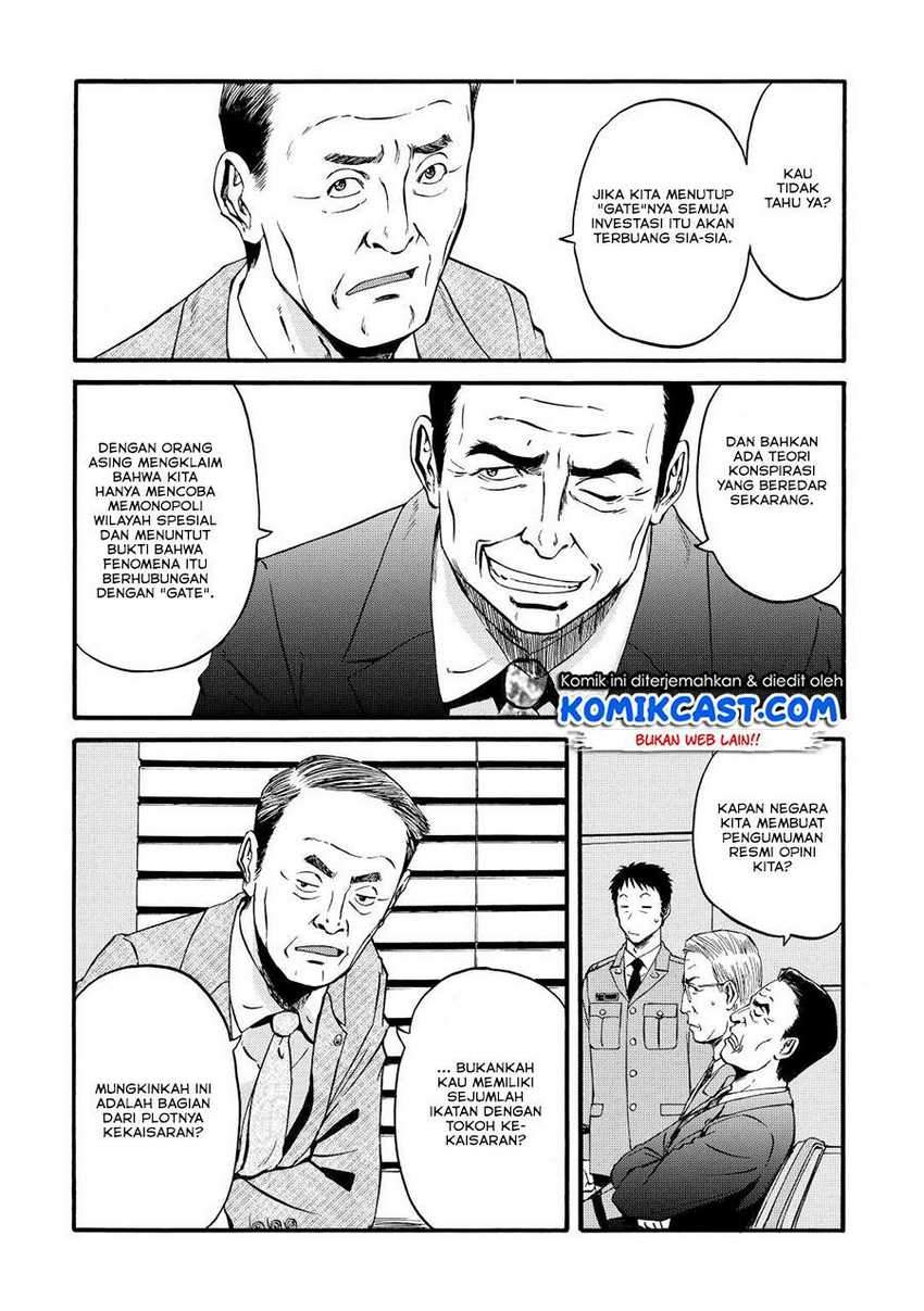 Gate – Jietai Kare no Chi nite Kaku Tatakeri Chapter 104 Gambar 21