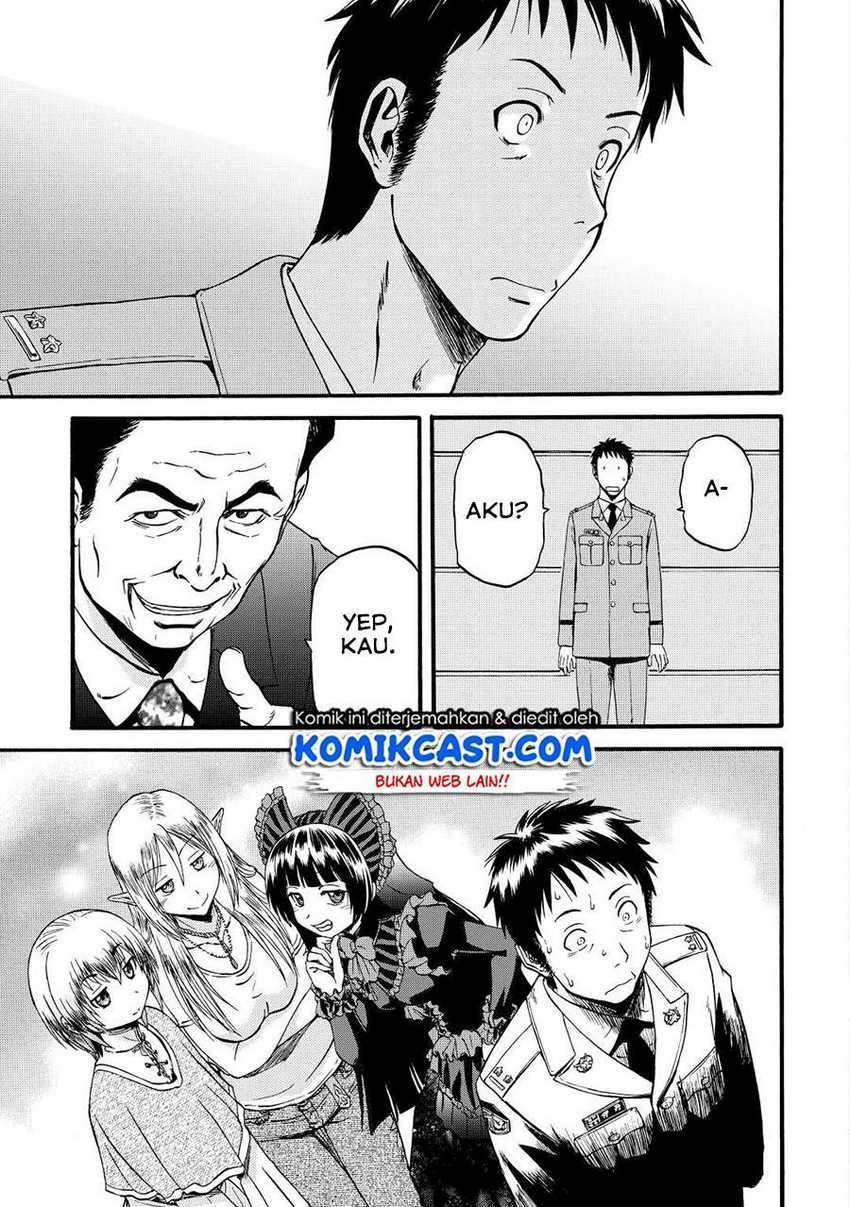 Gate – Jietai Kare no Chi nite Kaku Tatakeri Chapter 104 Gambar 32