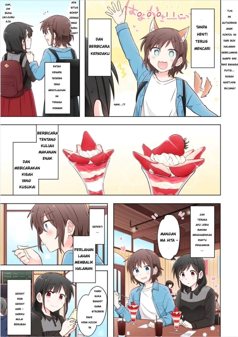 Manga Kimi ni Tsumugu Bouhaku Chapter 1.2 gambar nomor 2