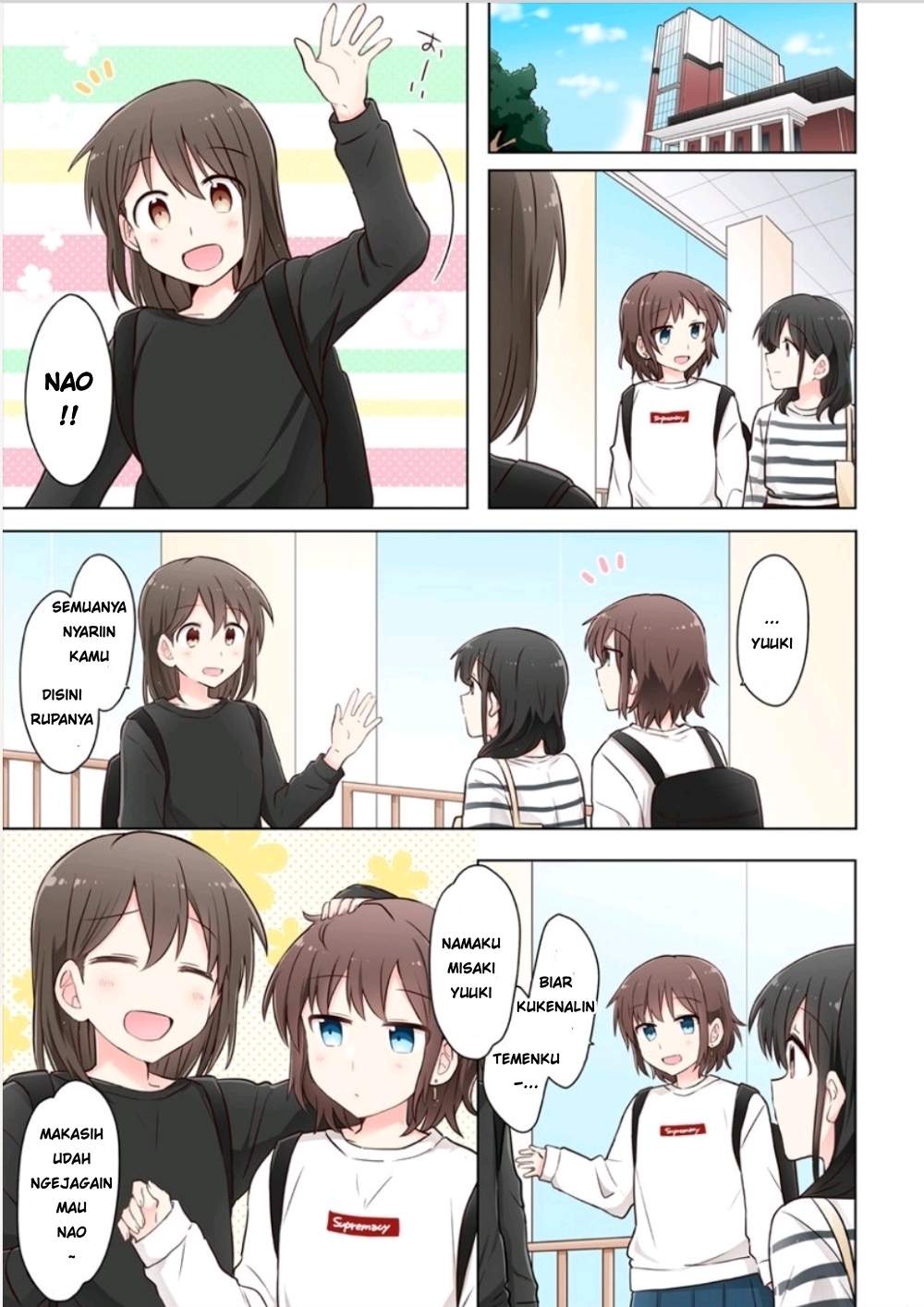 Kimi ni Tsumugu Bouhaku Chapter 1.2 Gambar 8