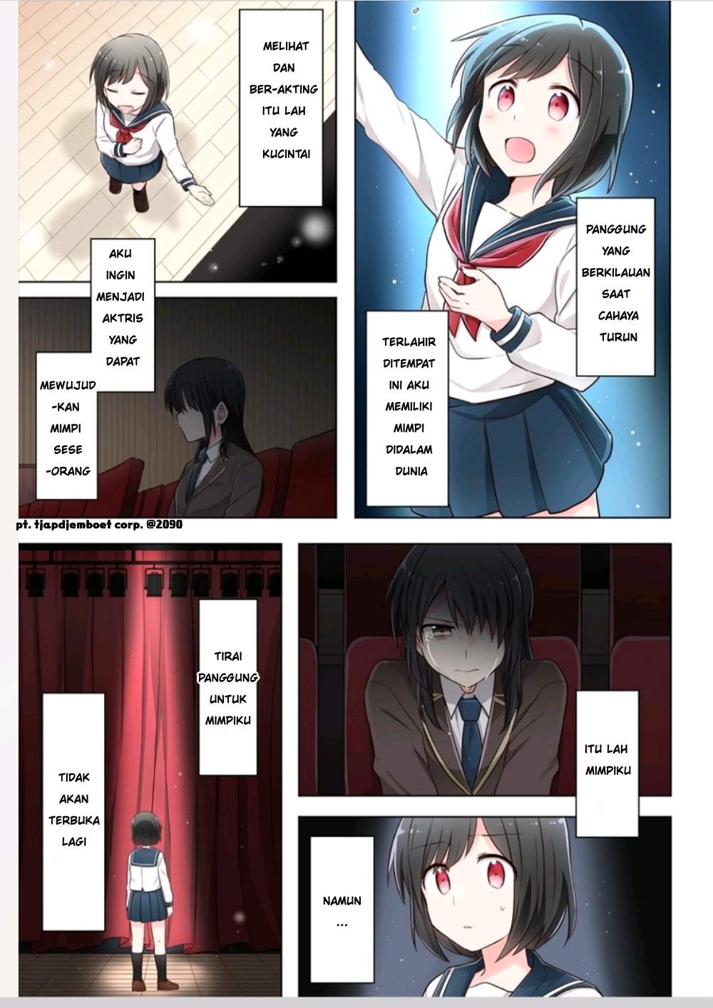 Komik Kimi ni Tsumugu Bouhaku Chapter 1.1 gambar nomor 1