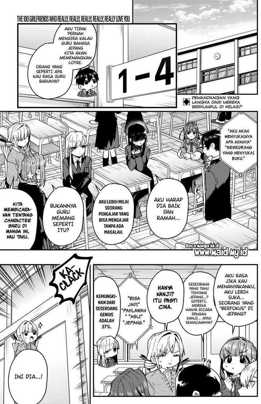 Kimi no Koto ga Dai Dai Dai Dai Daisuki na 100-ri no Kanojo Chapter 57 Gambar 3
