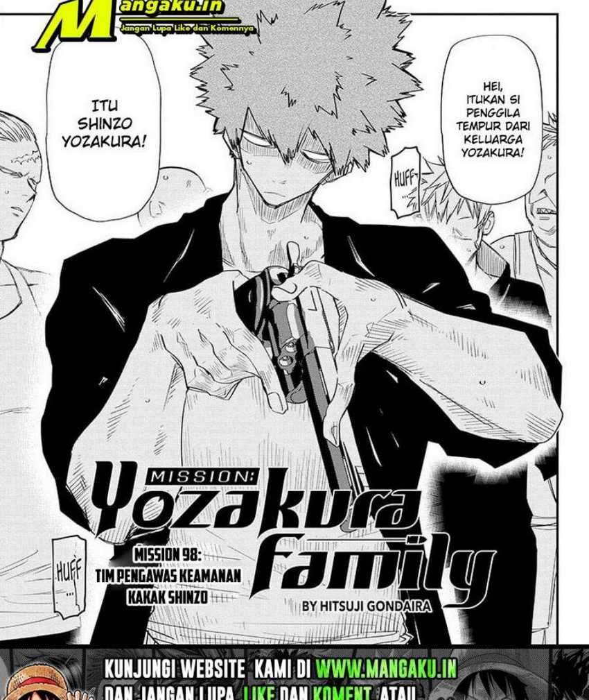 Manga Mission: Yozakura Family Chapter 98 gambar nomor 2