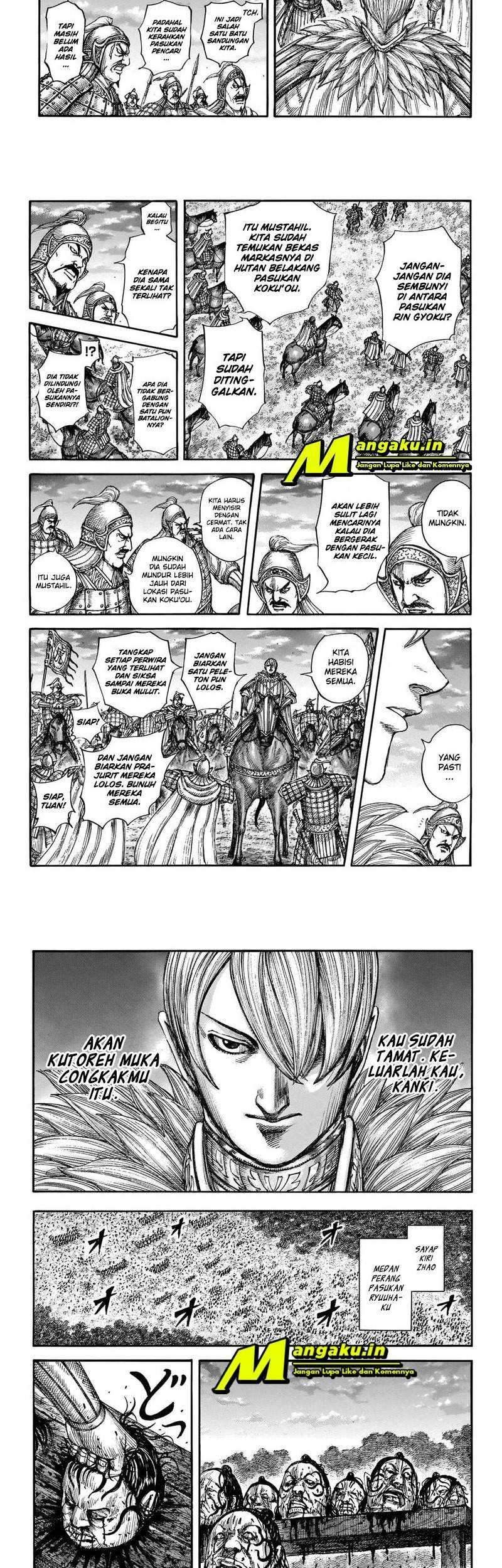 Kingdom Chapter 691 Gambar 3