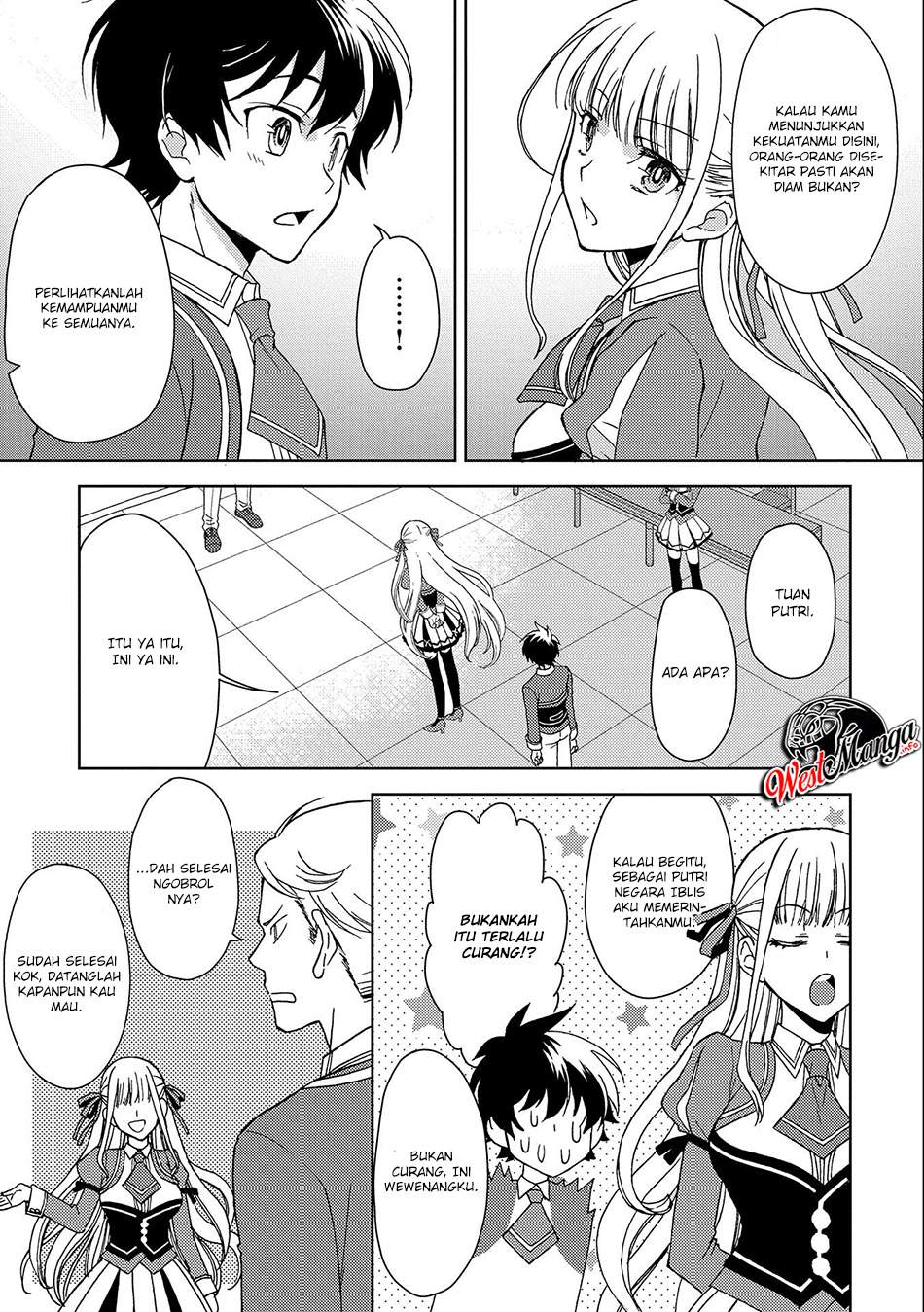 Ningen dakedo Maougun Shitennou ni Sodaterareta Ore wa, Maou no Musume ni Aisare Shihai Zokusei no Kennou o Ataeraremashita. Chapter 2 Gambar 11