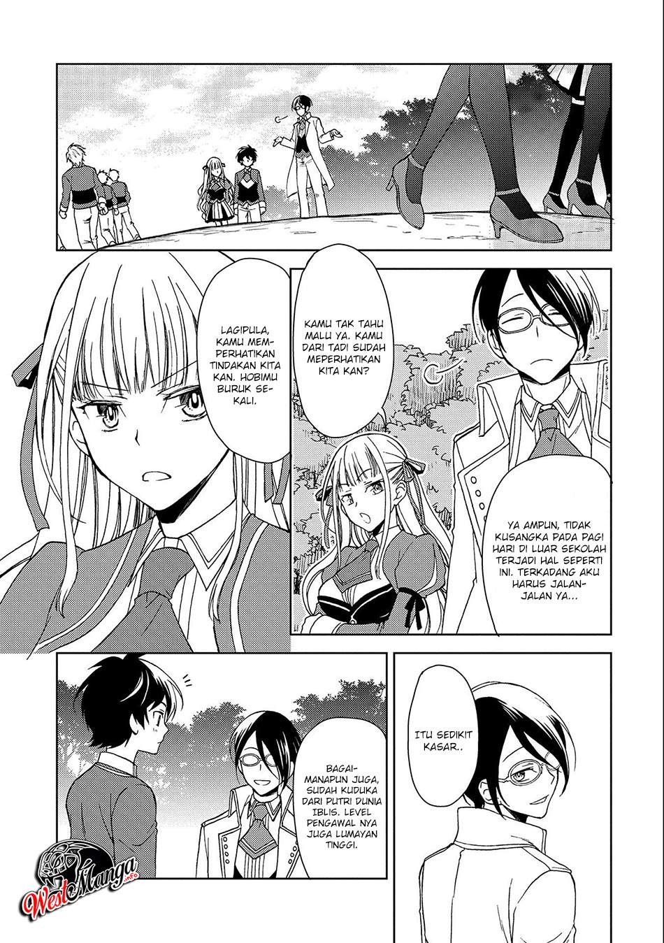 Ningen dakedo Maougun Shitennou ni Sodaterareta Ore wa, Maou no Musume ni Aisare Shihai Zokusei no Kennou o Ataeraremashita. Chapter 1.2 Gambar 16