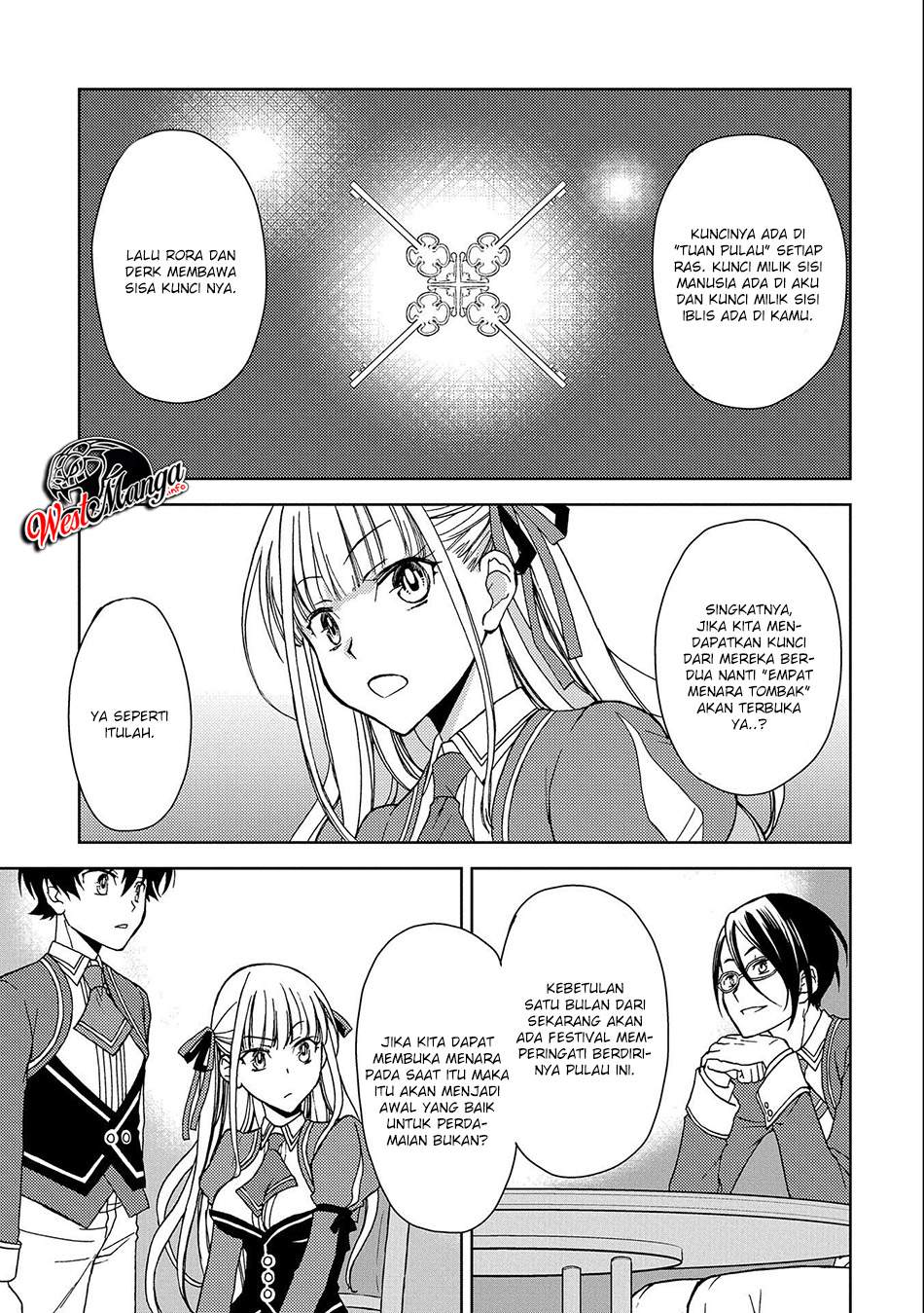 Ningen dakedo Maougun Shitennou ni Sodaterareta Ore wa, Maou no Musume ni Aisare Shihai Zokusei no Kennou o Ataeraremashita. Chapter 1.2 Gambar 21
