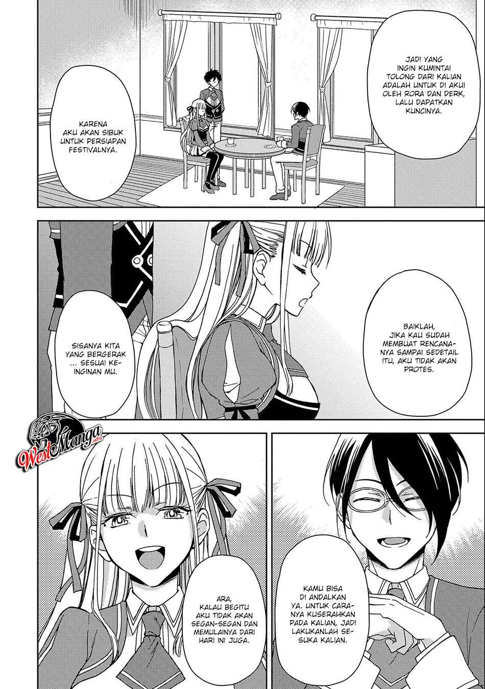 Ningen dakedo Maougun Shitennou ni Sodaterareta Ore wa, Maou no Musume ni Aisare Shihai Zokusei no Kennou o Ataeraremashita. Chapter 1.2 Gambar 22