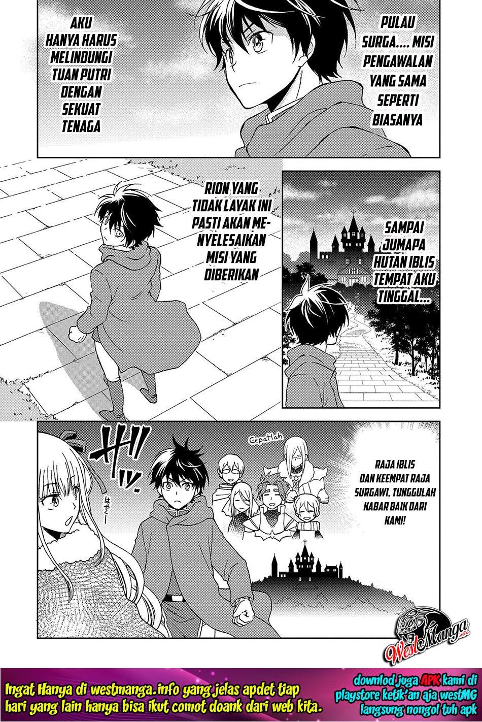Ningen dakedo Maougun Shitennou ni Sodaterareta Ore wa, Maou no Musume ni Aisare Shihai Zokusei no Kennou o Ataeraremashita. Chapter 1.1 Gambar 20