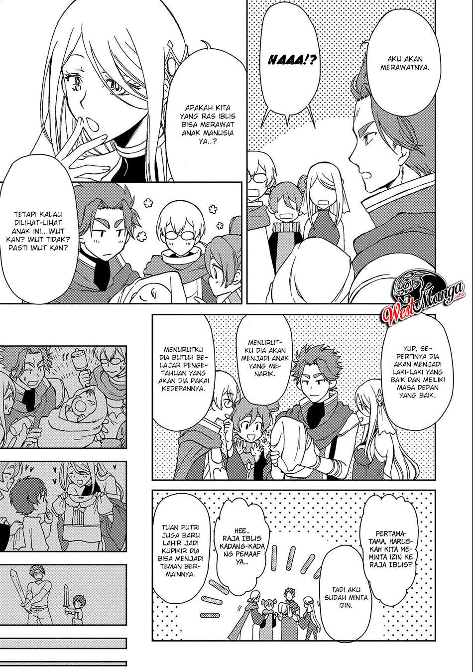 Ningen dakedo Maougun Shitennou ni Sodaterareta Ore wa, Maou no Musume ni Aisare Shihai Zokusei no Kennou o Ataeraremashita. Chapter 1.1 Gambar 6