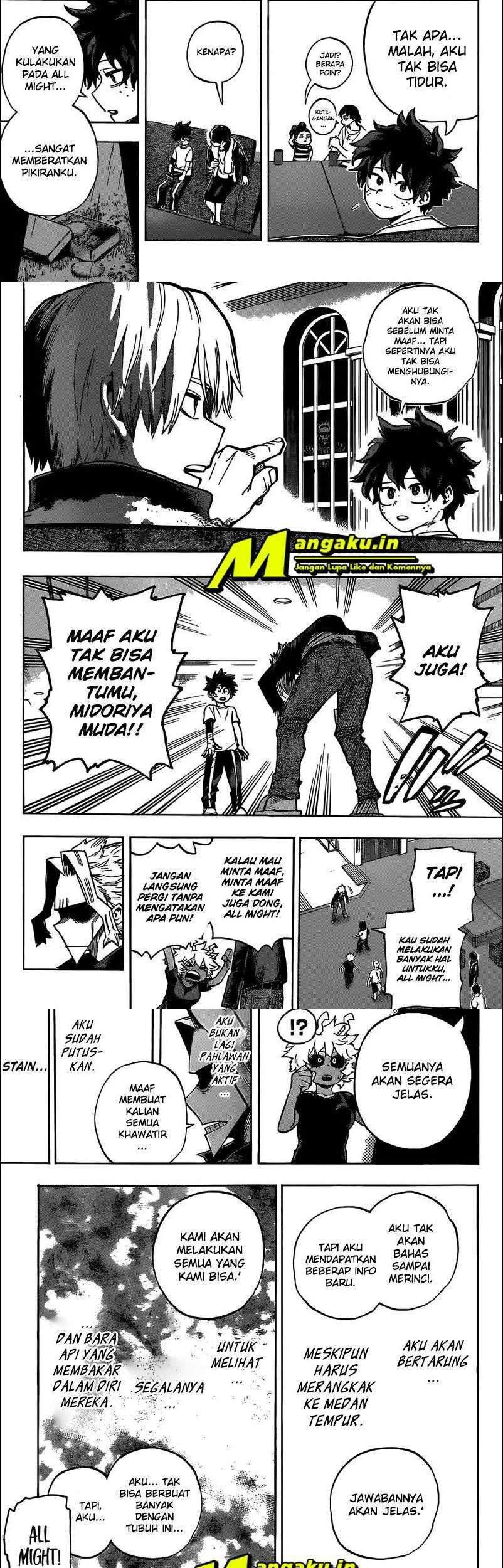 Boku no Hero Academia Chapter 327 Gambar 5