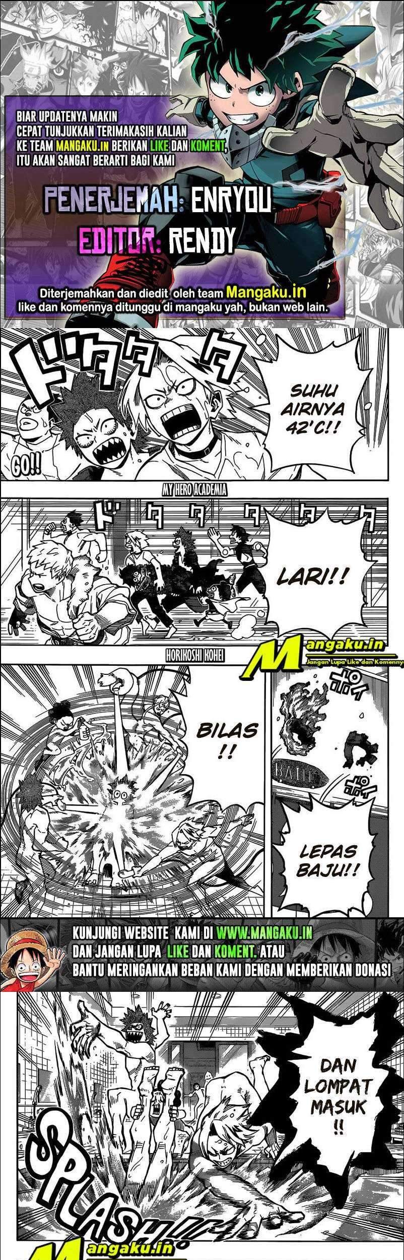 Komik Boku no Hero Academia Chapter 327 gambar nomor 1