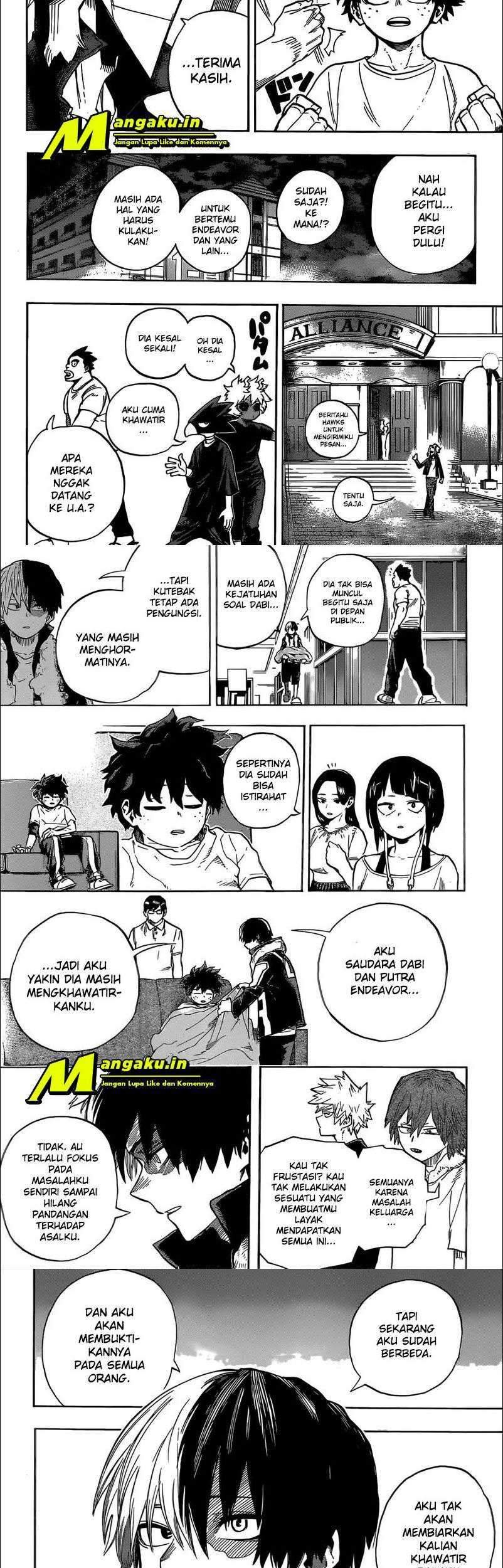 Boku no Hero Academia Chapter 327 Gambar 7