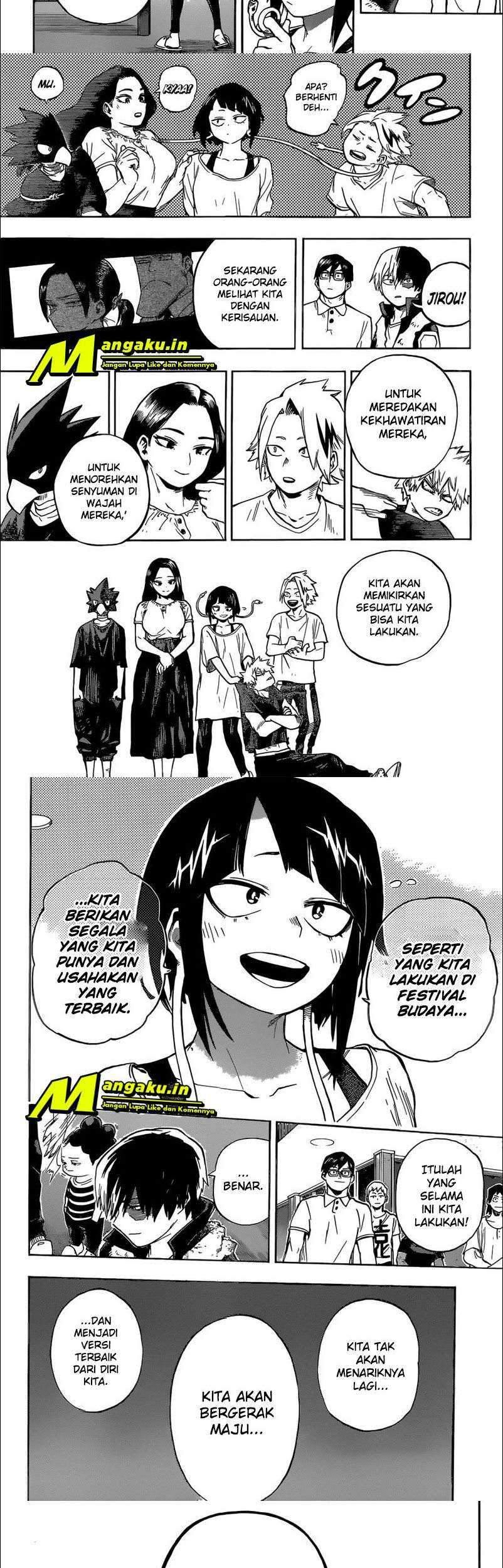 Boku no Hero Academia Chapter 327 Gambar 9