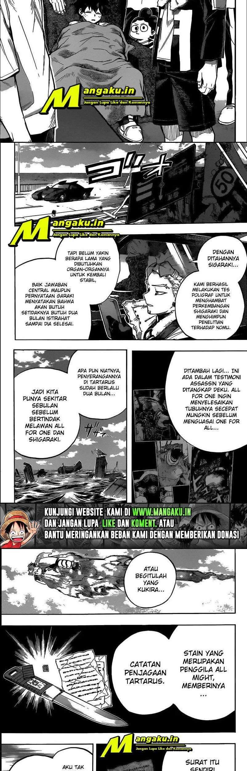 Boku no Hero Academia Chapter 327 Gambar 11