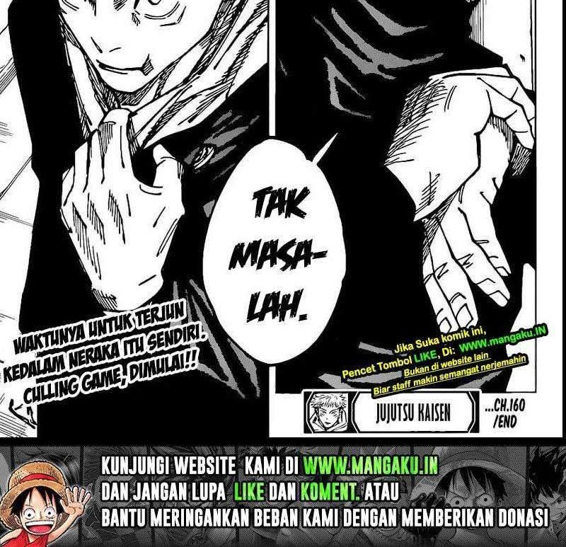 Jujutsu Kaisen Chapter 160 Gambar 11