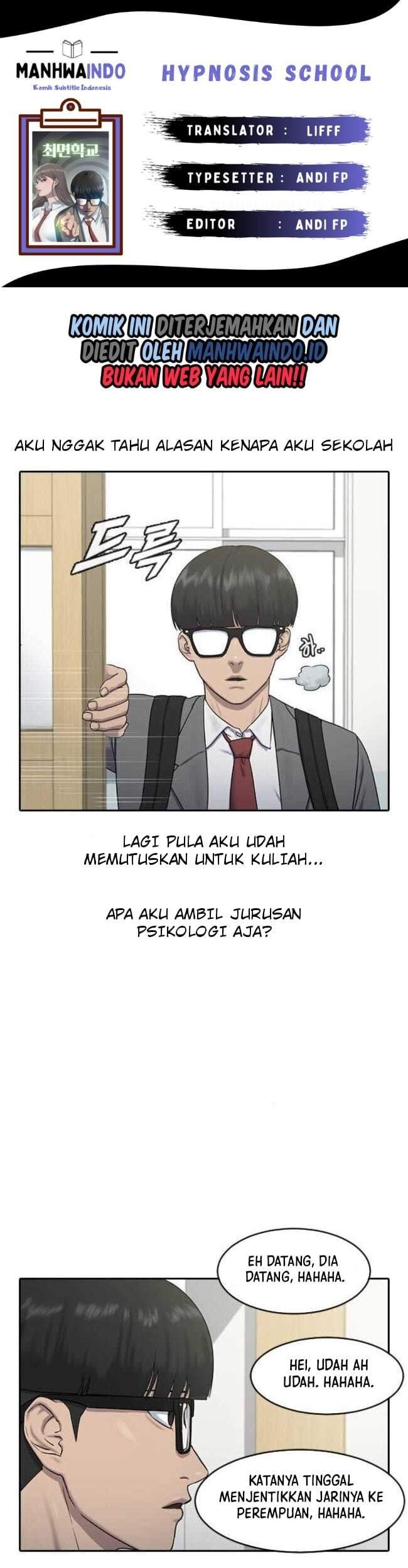 Komik Hypnosis School Chapter 4 gambar nomor 1