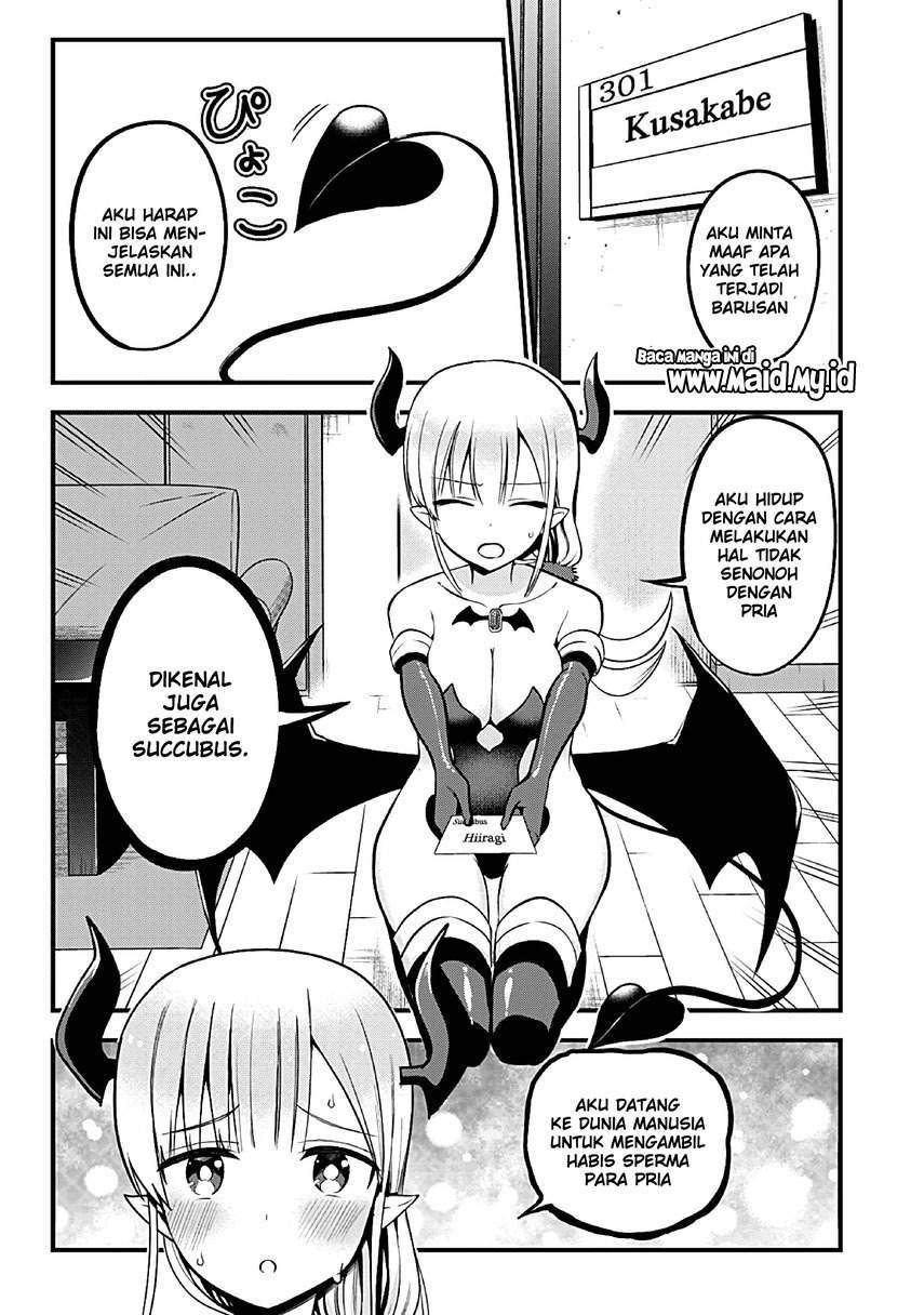 Majime Succubus Hiragi-san Chapter 1 Gambar 8