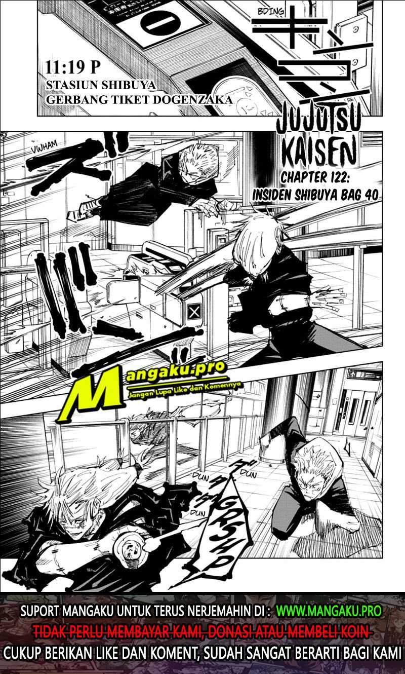 Manga Jujutsu Kaisen Chapter 122 gambar nomor 2