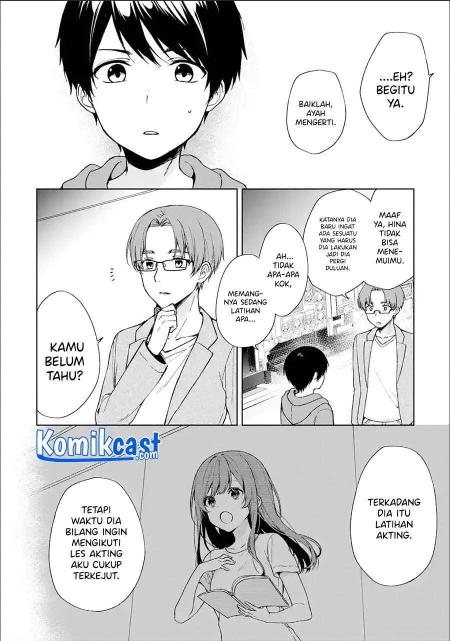 Chikan Saresou ni Natteiru S-kyuu Bishoujo wo Tasuketara Tonari no Seki no Osanajimi datta Chapter 34.1 Gambar 4