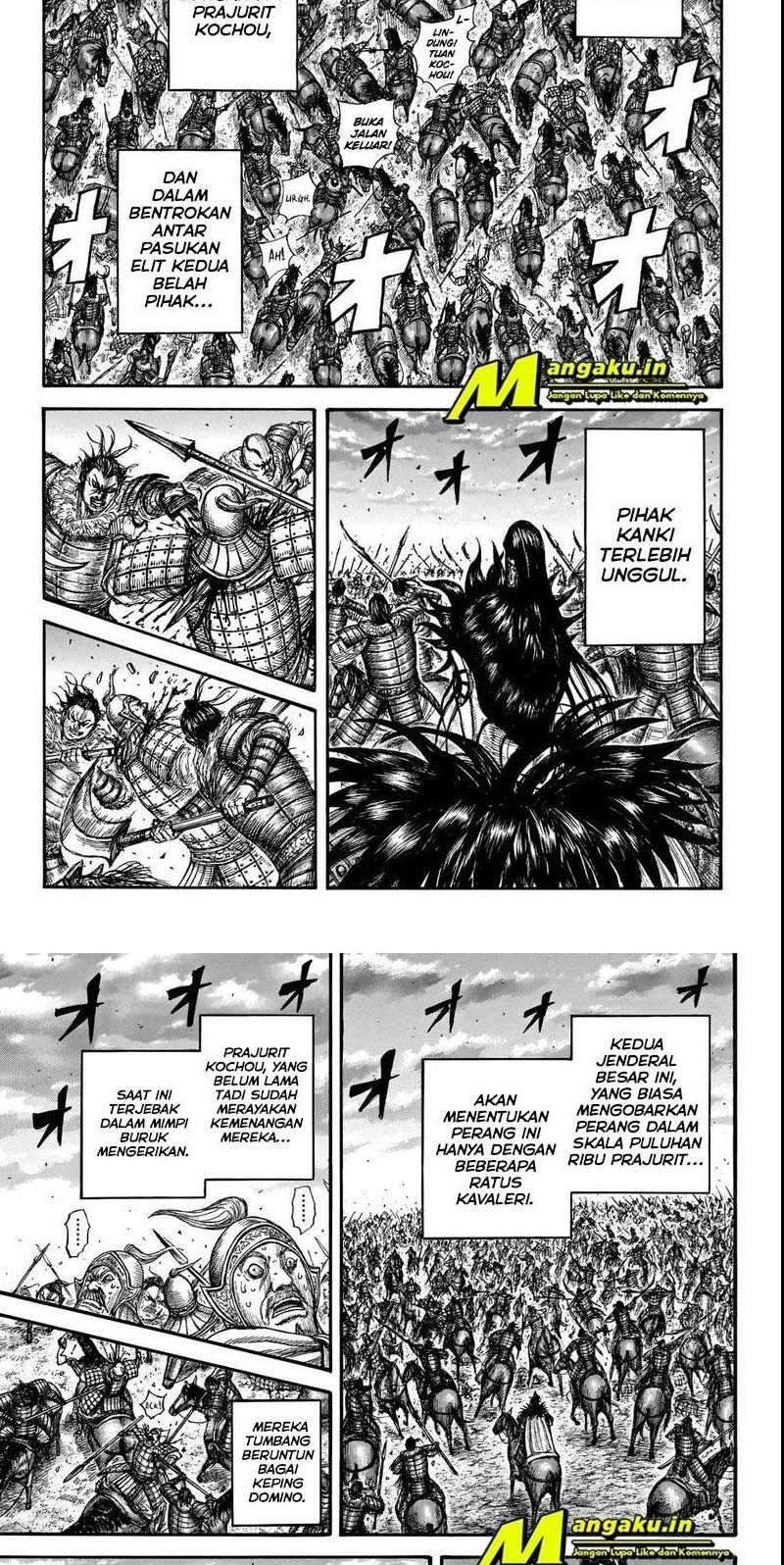 Kingdom Chapter 693 Gambar 4