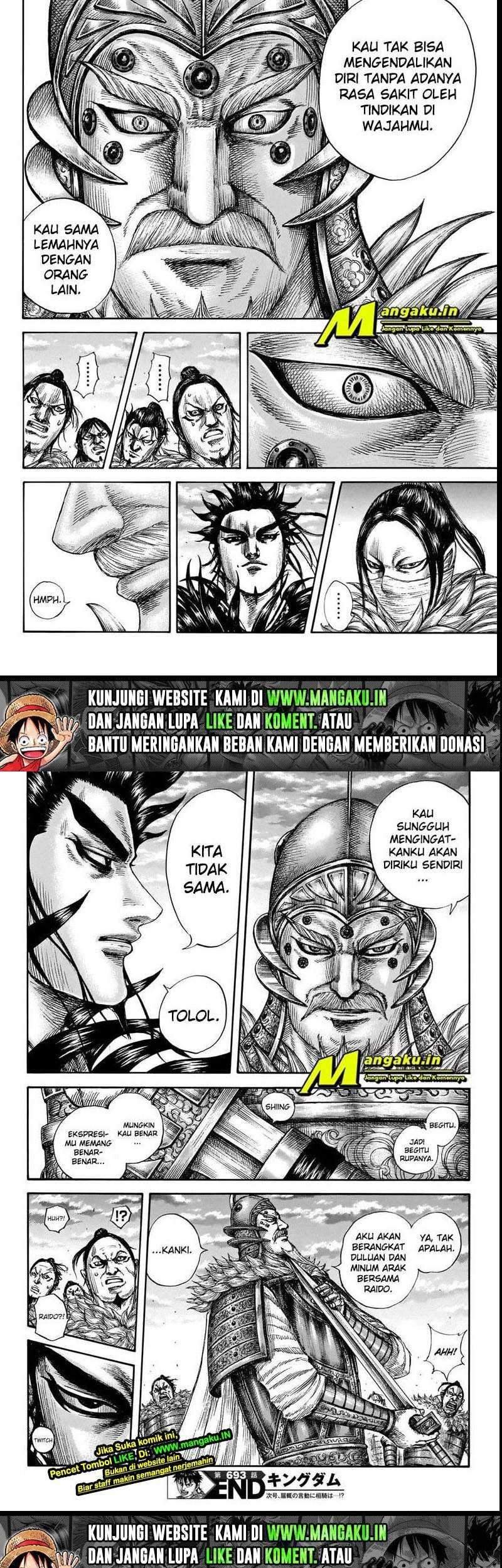 Kingdom Chapter 693 Gambar 11
