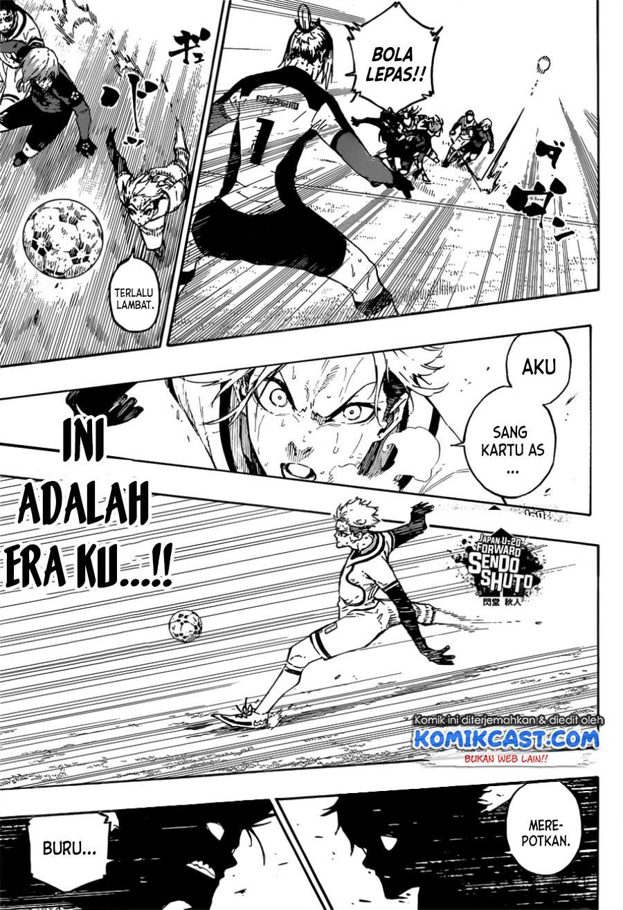 Blue Lock Chapter 142. Gambar 14