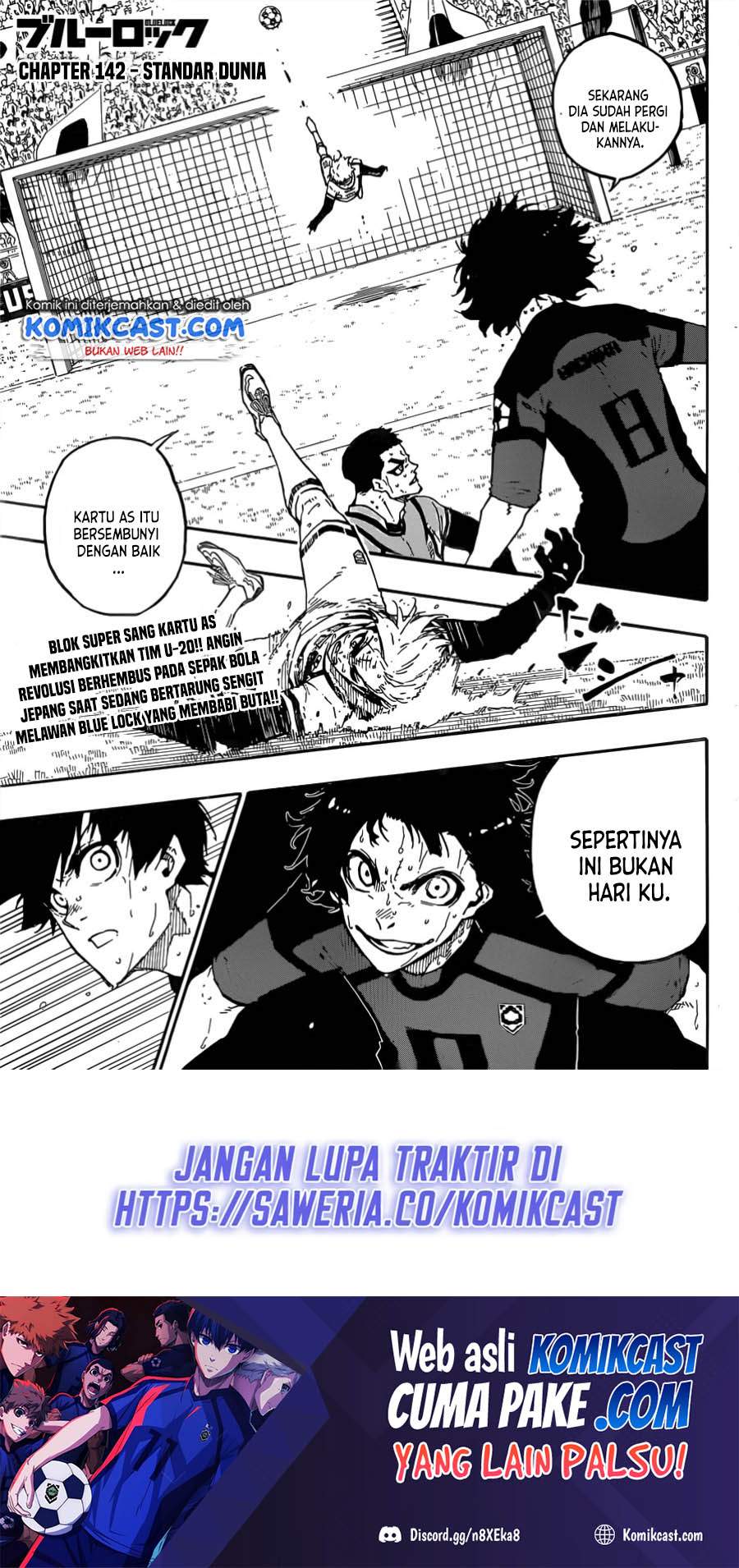 Manga Blue Lock Chapter 142. gambar nomor 2