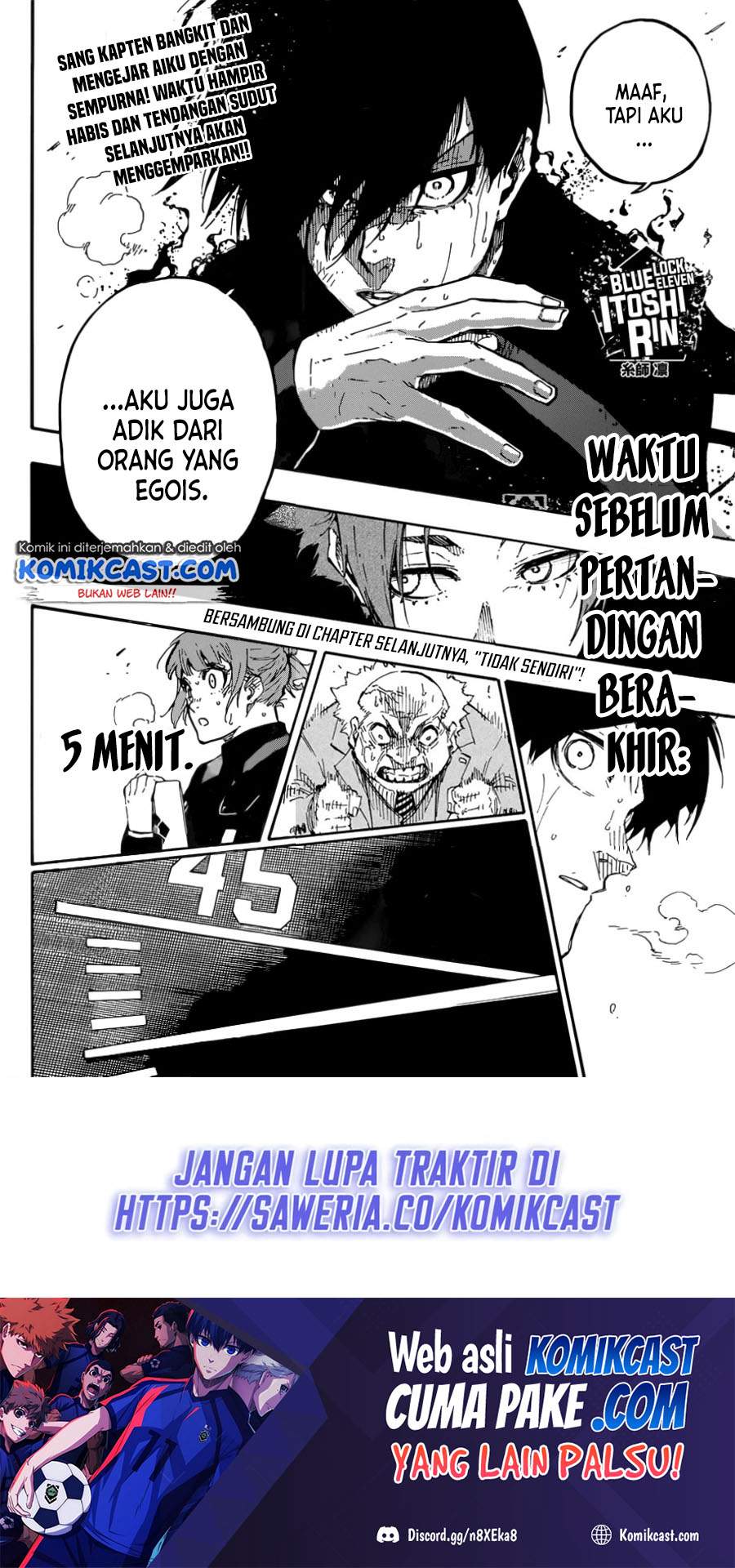 Blue Lock Chapter 142. Gambar 20