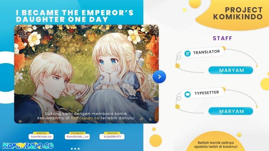 Komik I Became The Emperor’s Daughter One Day Chapter 53 gambar nomor 1