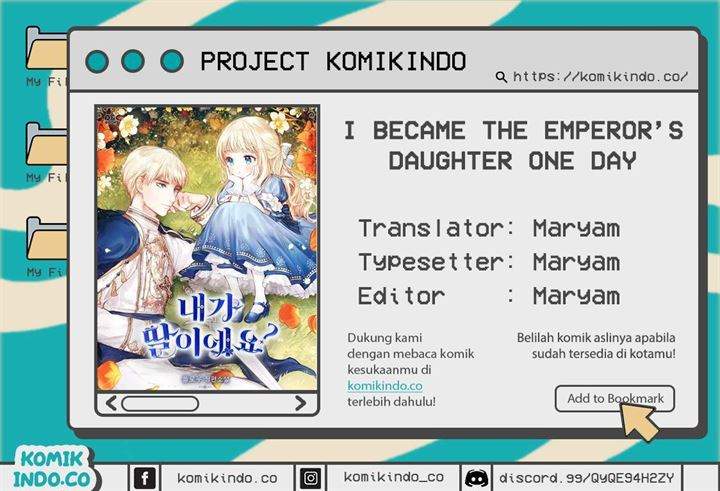 Komik I Became The Emperor’s Daughter One Day Chapter 46 gambar nomor 1