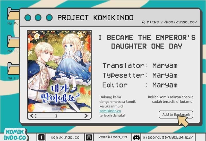 Komik I Became The Emperor’s Daughter One Day Chapter 36 gambar nomor 1