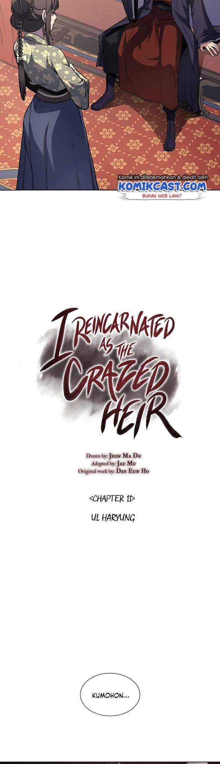 I Reincarnated As The Crazed Heir Chapter 11 Gambar 26