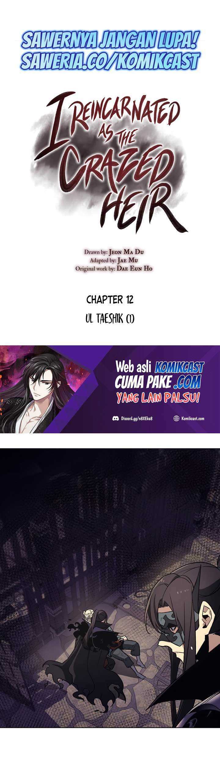 I Reincarnated As The Crazed Heir Chapter 12 Gambar 36