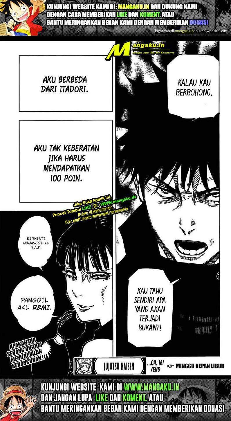 Jujutsu Kaisen Chapter 161 Gambar 13