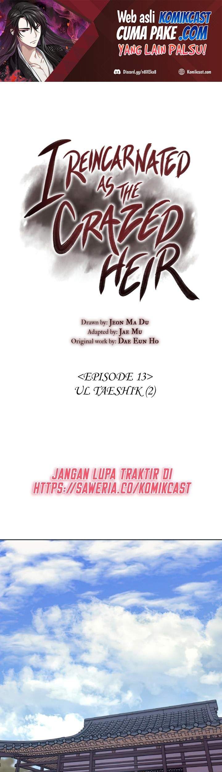 Manhwa I Reincarnated As The Crazed Heir Chapter 13 gambar nomor 2