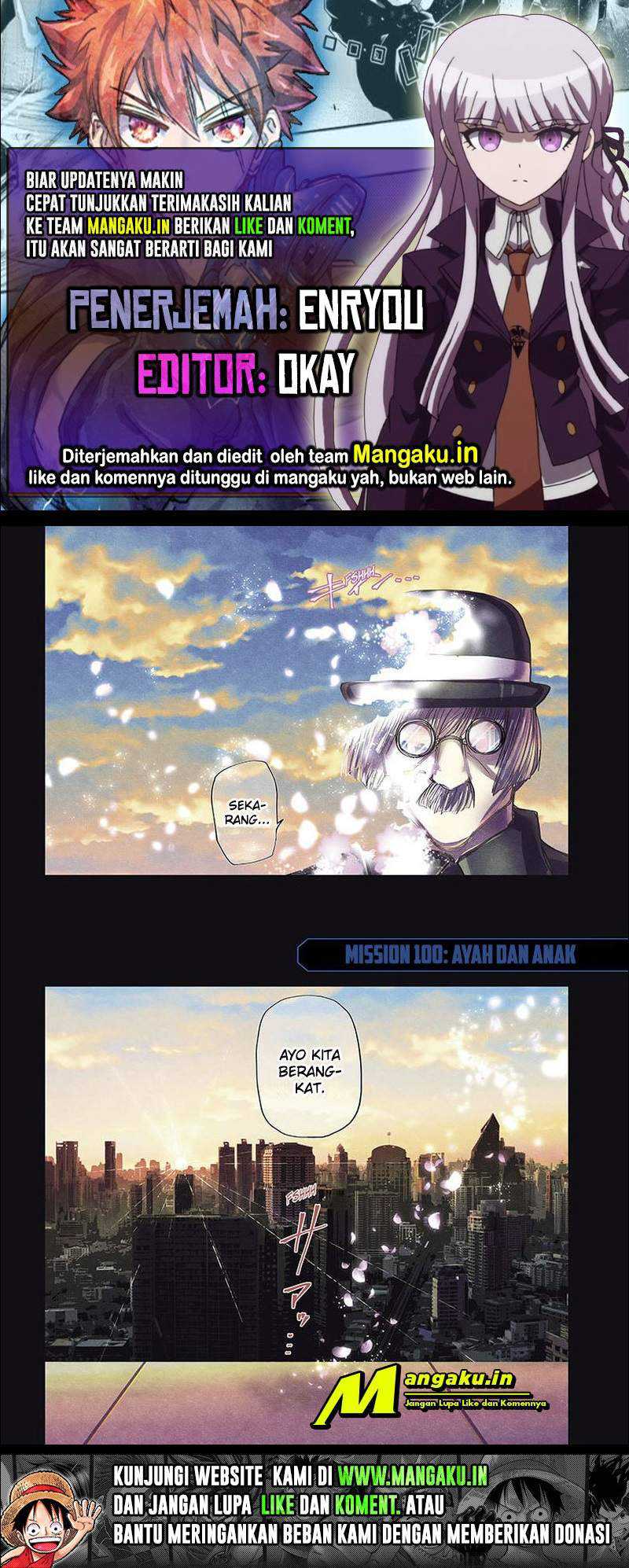 Komik Mission: Yozakura Family Chapter 100 gambar nomor 1