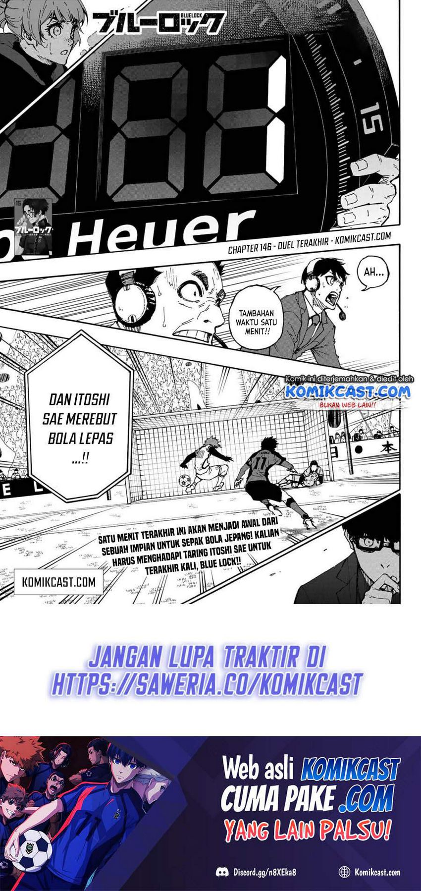 Manga Blue Lock Chapter 146 gambar nomor 2